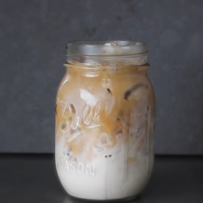 Step 4 Finished Product Fresh Almond Milk Coffee