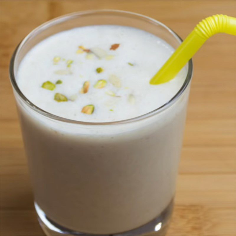 Step 2 Final Product Dried Fruit and Nut Milkshake
