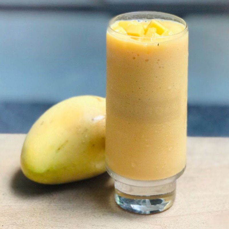 Step 3 Final Product Mango Smoothie