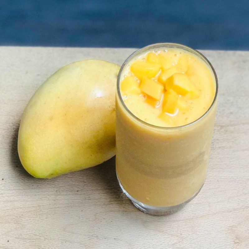 Step 3 Final Product Mango Smoothie