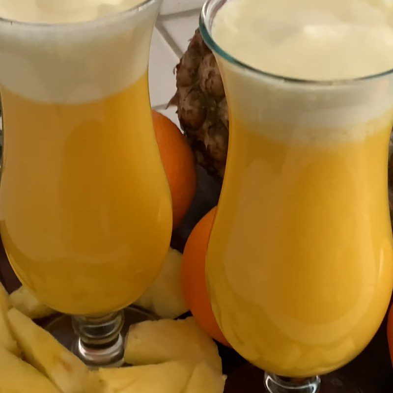 Step 4 Final Product Pineapple Orange Juice