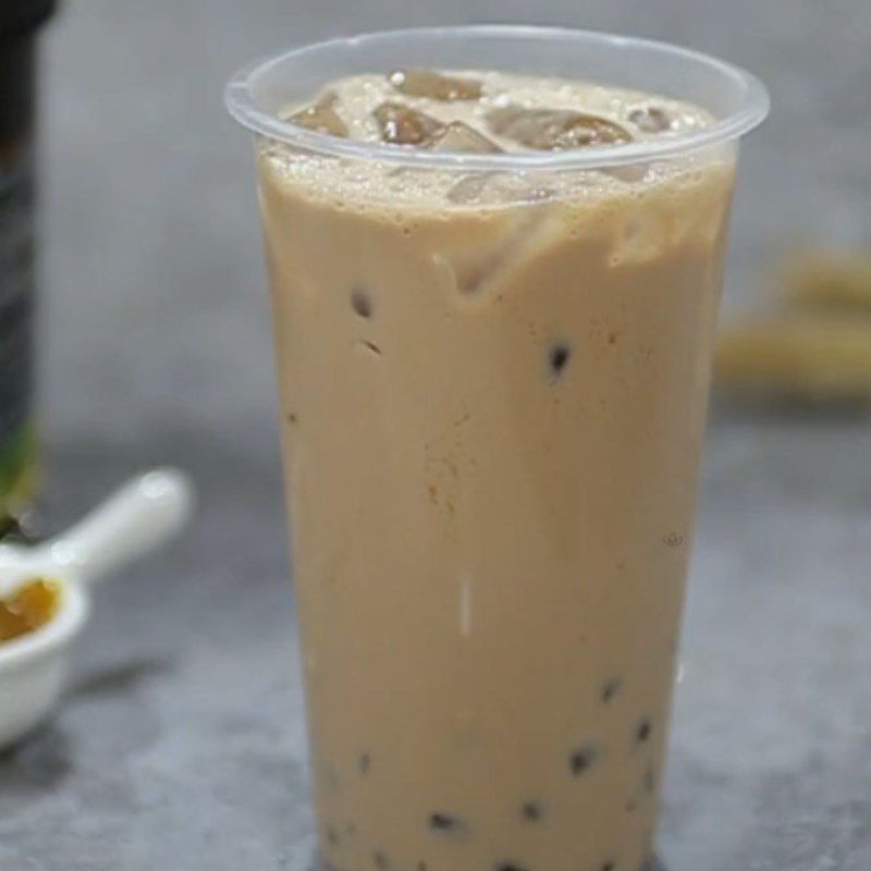 Step 3 Final Product Chocolate Banana Milk Tea