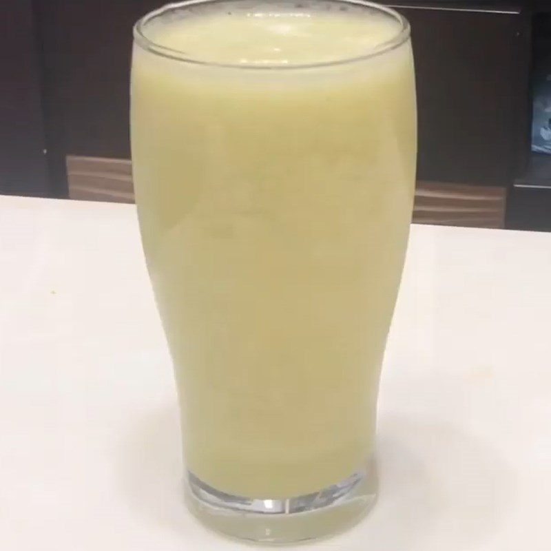 Step 4 Final product Orange Guava Juice