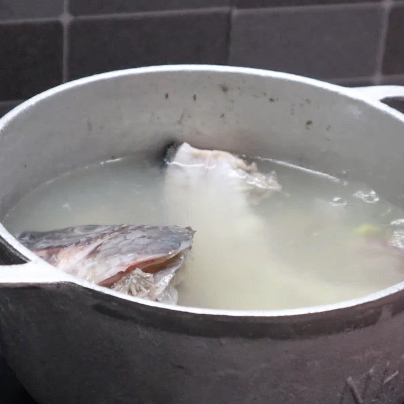 Step 5 Cook the broth Brown Rice Noodle Soup