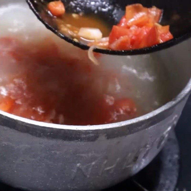 Step 5 Cook the broth Brown Rice Noodle Soup