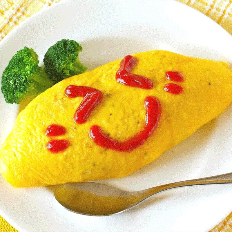 Step 4 Final Product Omurice