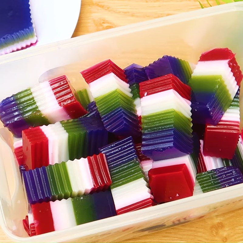 Step 5 Final Product Colorful Jelly