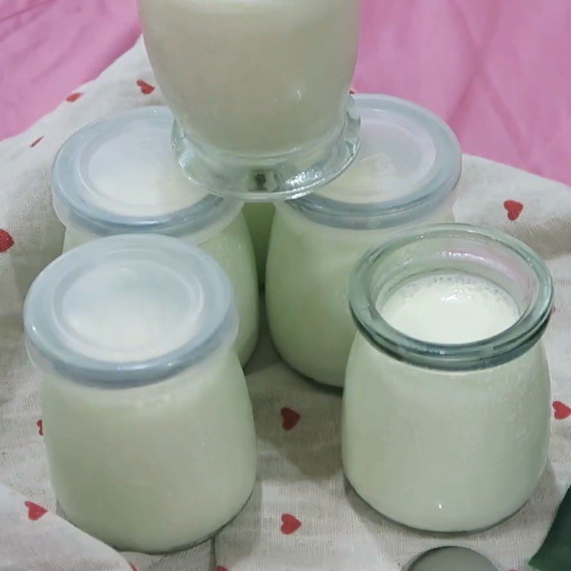 Step 5 Final Product Yogurt upside down