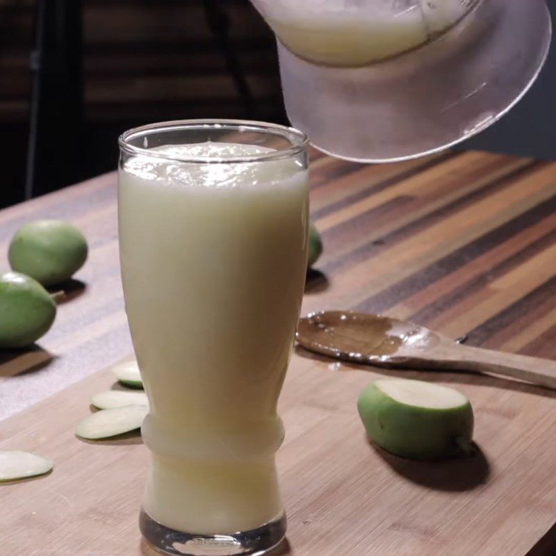 Step 3 Final Product Green Mango Smoothie