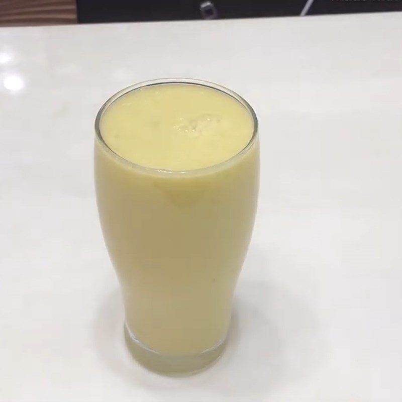 Step 3 Final Product Green mango honey smoothie