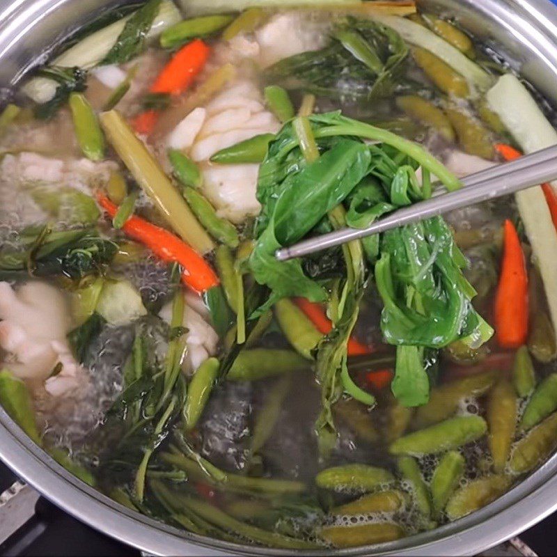 Step 4 Final product Spicy squid hotpot