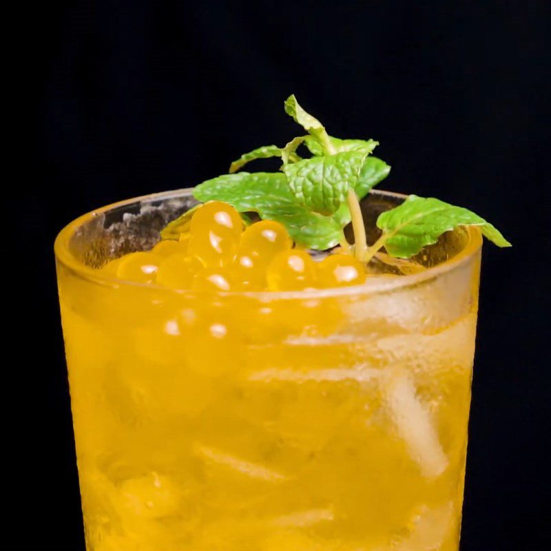 Step 3 Finished Product of Lychee Lemon Tea