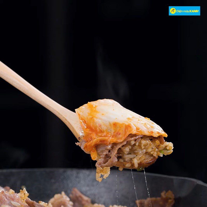 Step 3 Final product Sizzling beef rice