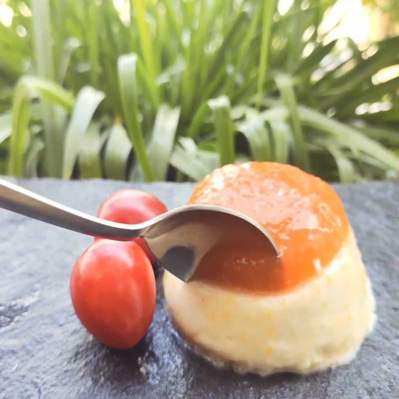 Step 6 Final Product Panna cotta plum