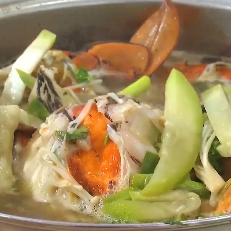 Step 5 Final Product Crab Soup