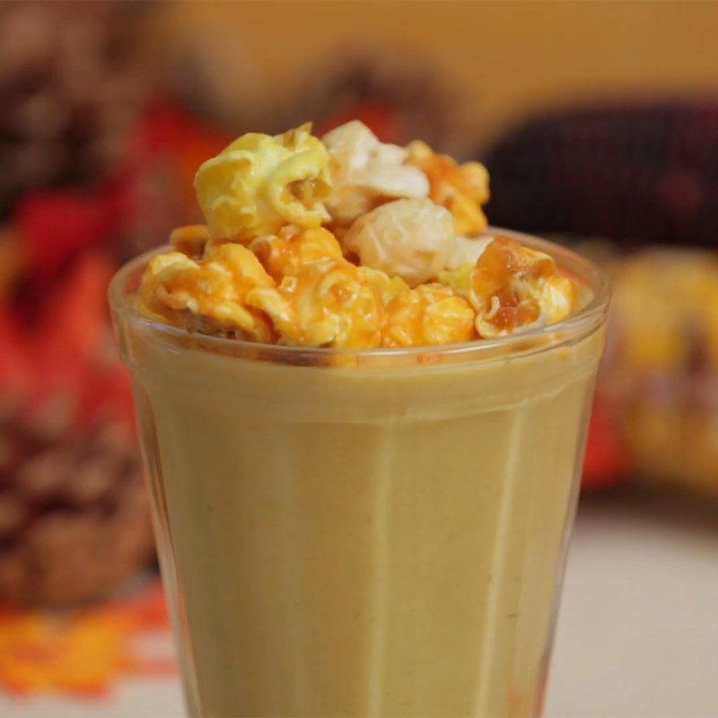 Step 3 Final Product Corn smoothie with banana