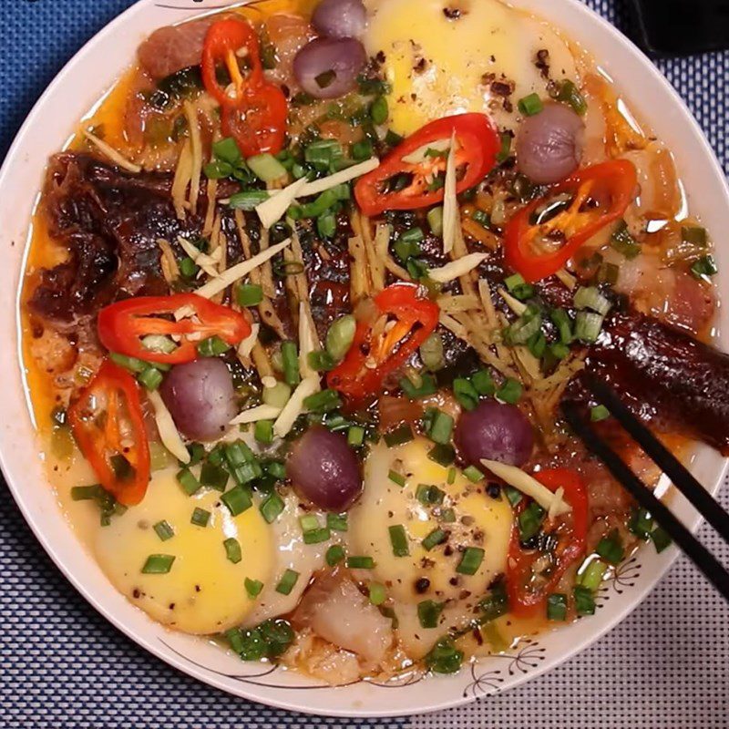 Step 5 Final Product Snakehead fish sauce steamed