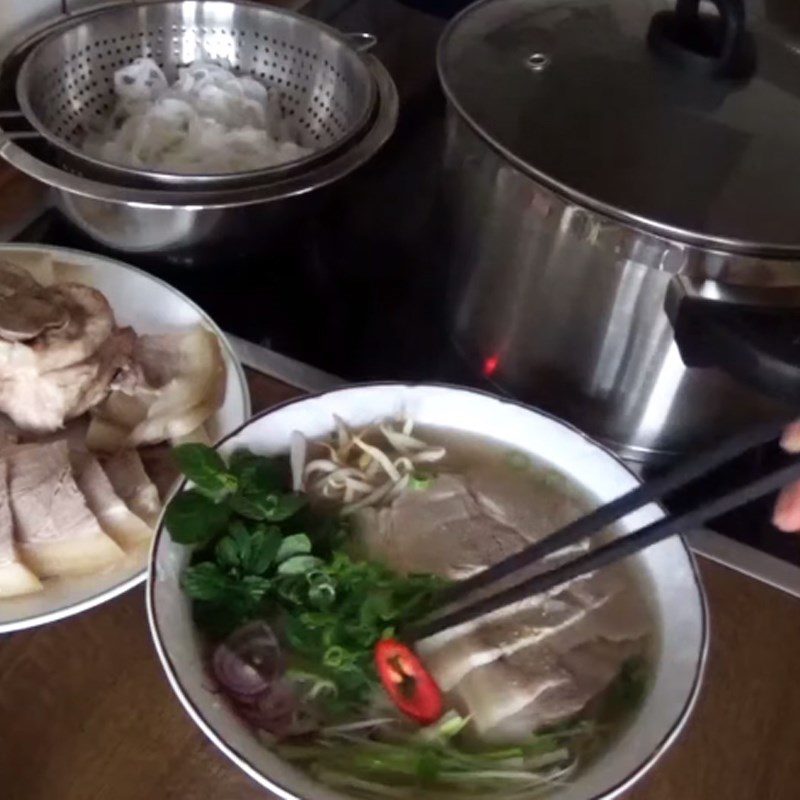 Step 6 Final Product Pork Pho