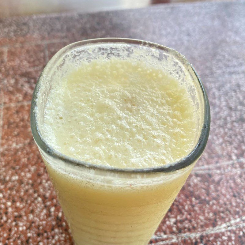 Step 3 Finished Product Pineapple Smoothie