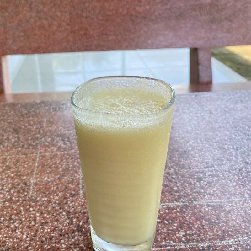 Step 3 Finished Product Pineapple Smoothie