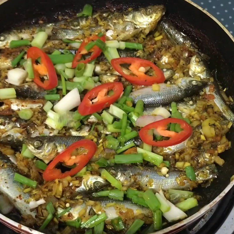 Step 4 Final Product Braised fish with lemongrass and chili