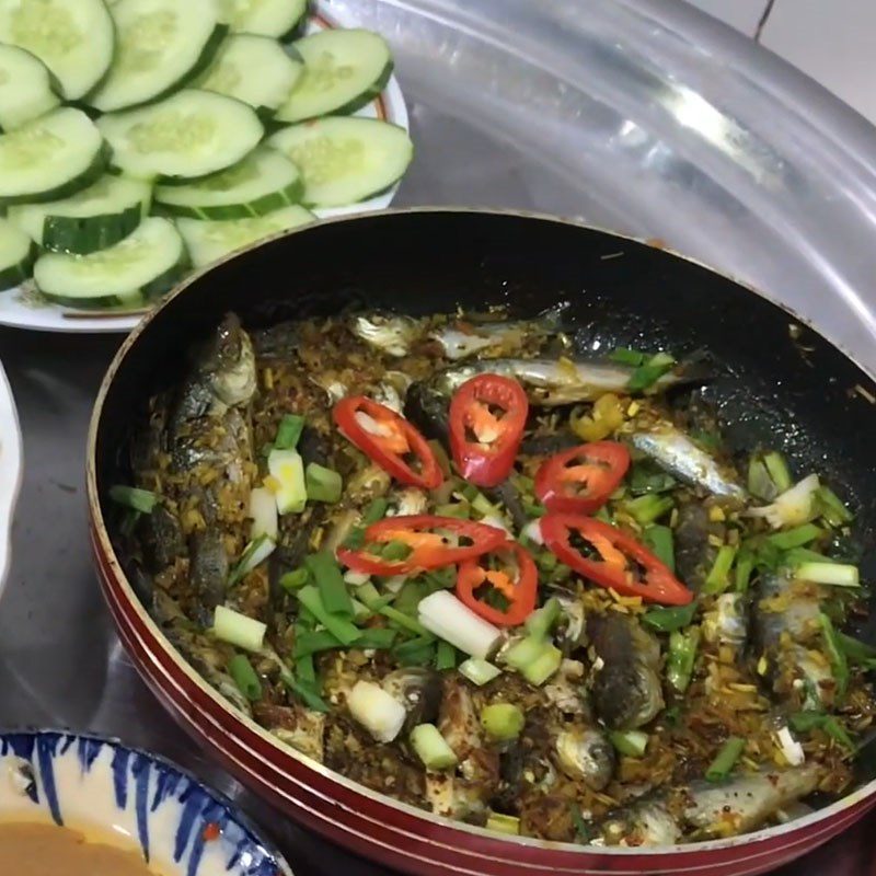 Step 4 Final Product Braised fish with lemongrass and chili