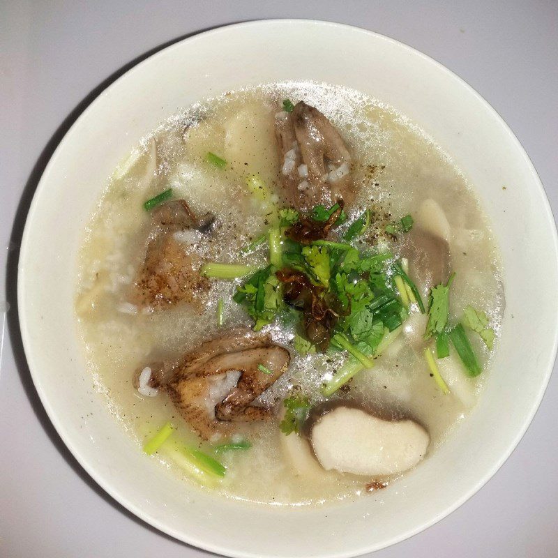 Step 4 Finished Product Quail Porridge