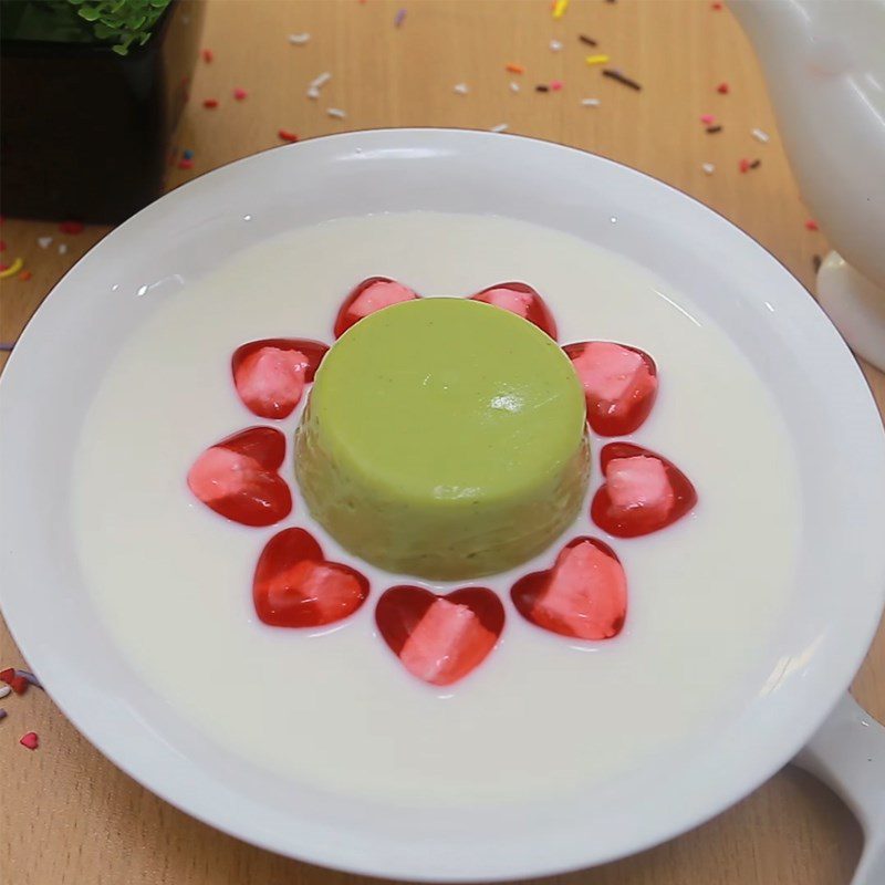 Step 4 Final product Avocado cheese jelly
