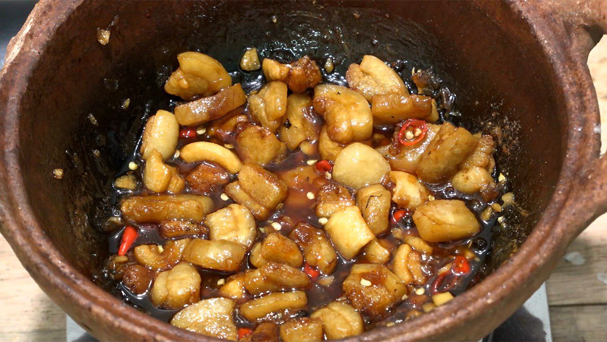 2 ways to make crispy fried pork belly with dipping sauce and spicy seasoning, rich and flavorful, a taste of the homeland 2 Crispy pork belly with dipping sauce