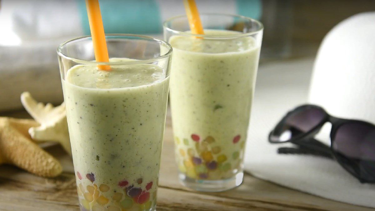 2 ways to make refreshing and delicious kiwi milk tea, super simple 2 Kiwi milk tea