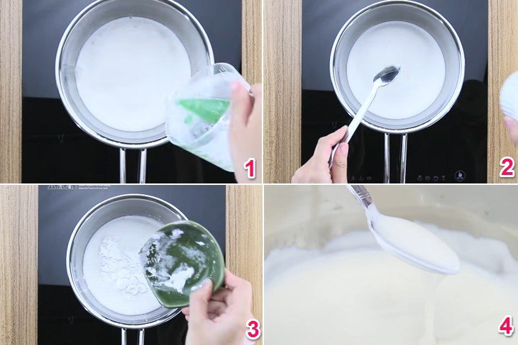 Step 1 Mix the batter for Banana Ice Cream on a Stick