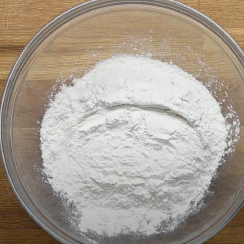 Step 1 Mixing the Dough for Vegan Apple Pie