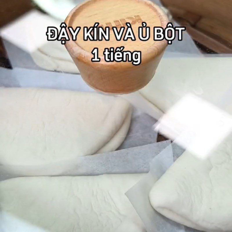 Step 1 Mix the dough for Meat Sandwich Buns (Recipe shared from Tiktok Let's Cook with TasteVN)