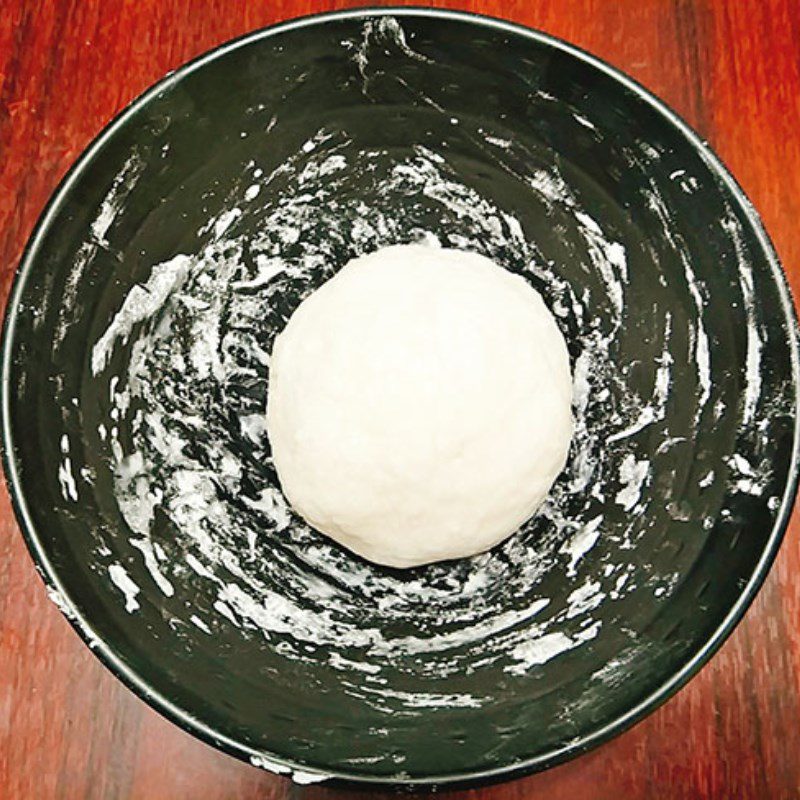 Step 1 Mix the flour for Tapioca Pearls from Tapioca Starch