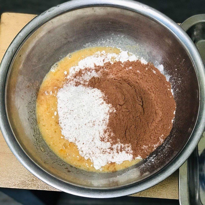 Step 1 Mix the dough Cocoa Bread