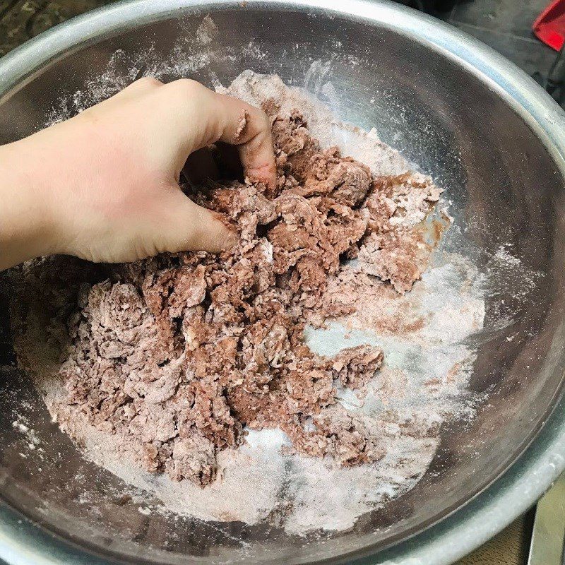 Step 1 Mix the dough Cocoa Bread