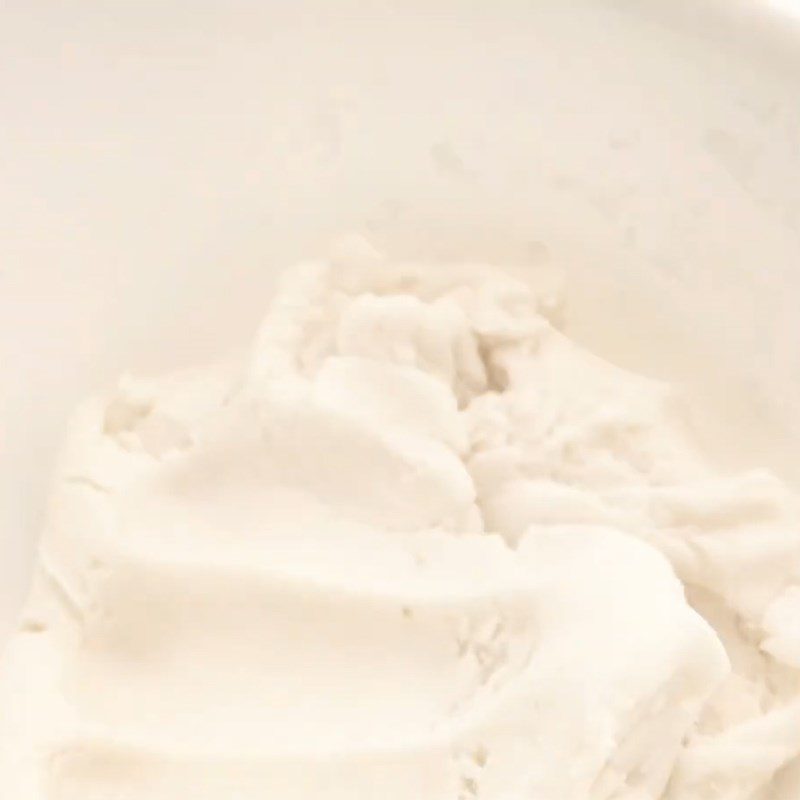 Step 1 Mixing mochi flour for Mochi Milk Tea