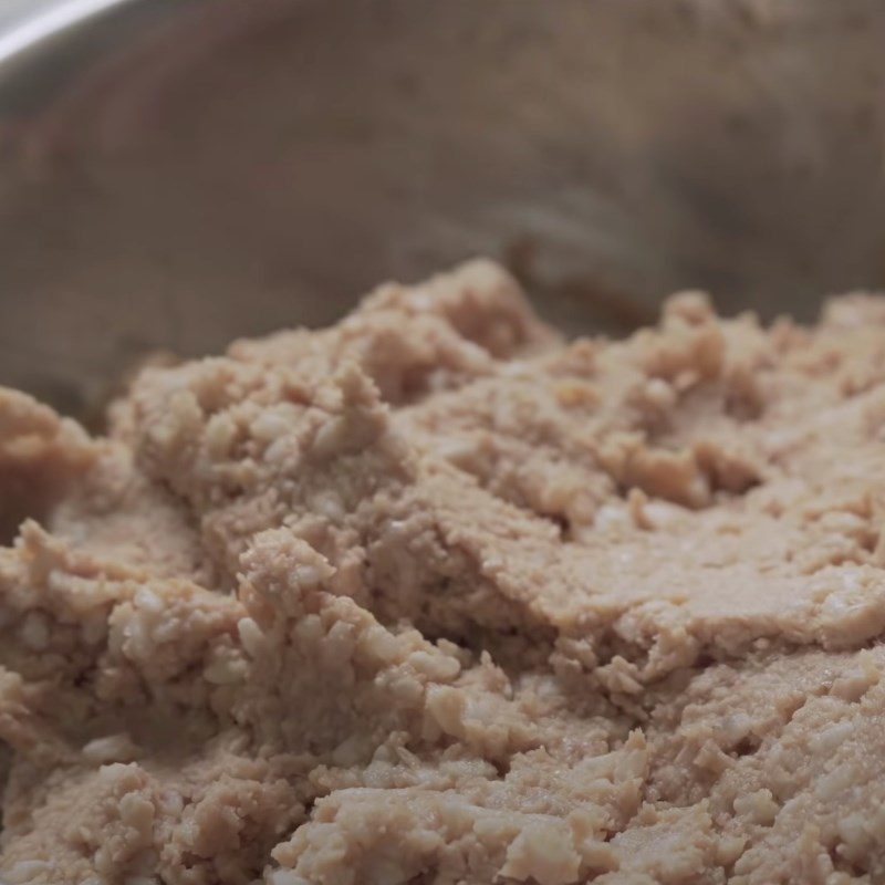 Step 5 Mix the beans and shape Miso