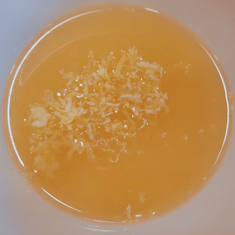 Step 1 Mix the butter and lemon juice Lemon Sauce Pound Cake