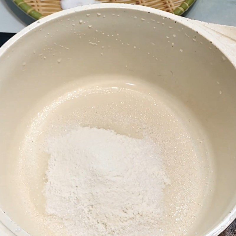 Step 2 Mix jelly mixture Coconut jelly cut into pieces