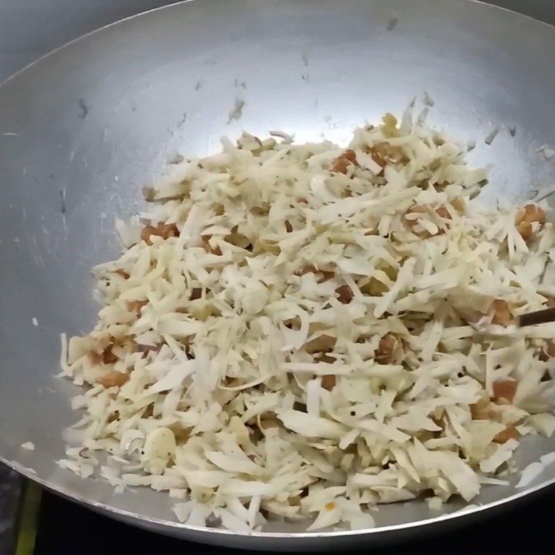 Step 4 Mixing Jackfruit Mixed Jackfruit Da Nang