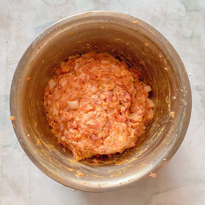Step 1 Mixing the Spring Roll Filling How to Make Homemade Spring Rolls