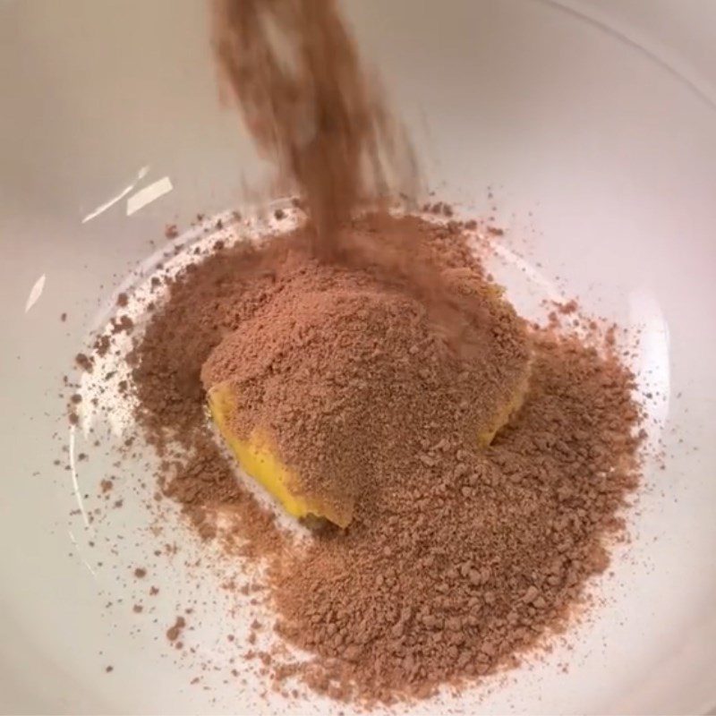 Step 1 Mix the milo filling for milo bread (Recipe shared from Tiktok into the kitchen with TasteVN)