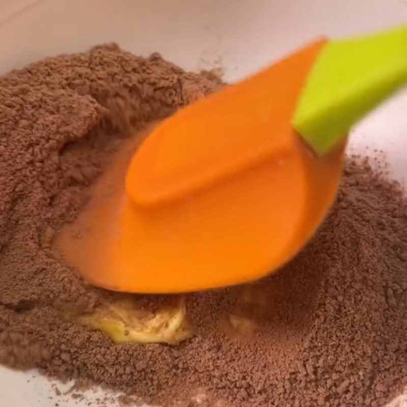 Step 1 Mix the milo filling for milo bread (Recipe shared from Tiktok into the kitchen with TasteVN)