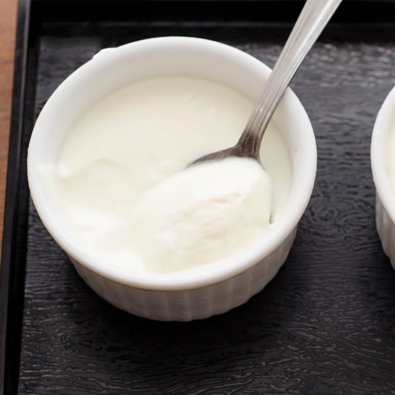 Step 3 Fermenting yogurt Yogurt from powdered milk without using starter yogurt