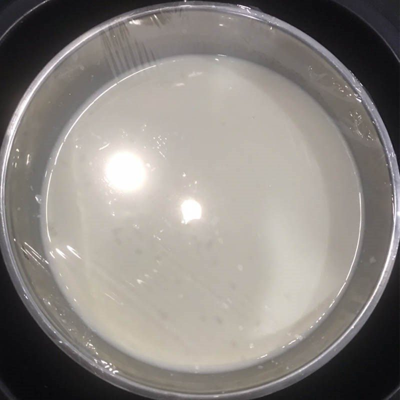 Step 2 Yogurt incubation Yogurt made with an air fryer