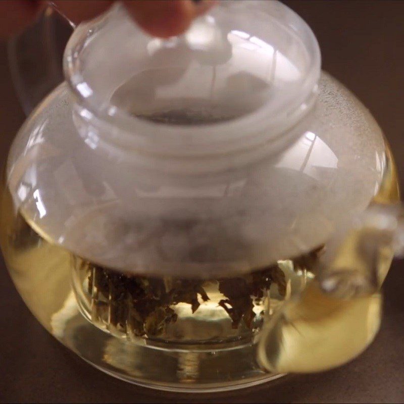 Step 1 Brew tea Coffee milk tea