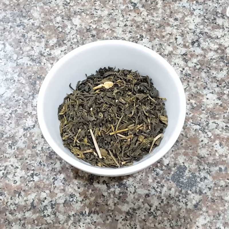 Step 1 Brewing the Butterfly Pea Lemon Tea