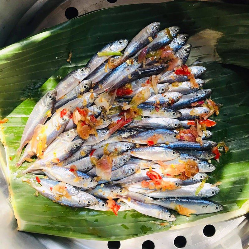 Step 3 Steamed Mackerel Wrapped in Rice Paper