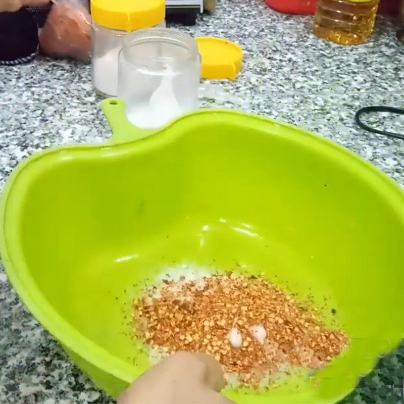 Step 2 Marinate the Fish Dried Barracuda